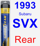 Rear Wiper Blade for 1993 Subaru SVX - Assurance