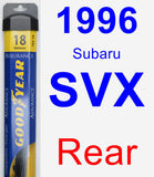 Rear Wiper Blade for 1996 Subaru SVX - Assurance