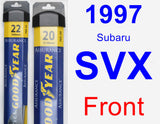 Front Wiper Blade Pack for 1997 Subaru SVX - Assurance