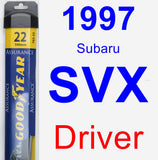 Driver Wiper Blade for 1997 Subaru SVX - Assurance