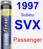 Passenger Wiper Blade for 1997 Subaru SVX - Assurance
