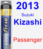 Passenger Wiper Blade for 2013 Suzuki Kizashi - Assurance