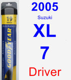 Driver Wiper Blade for 2005 Suzuki XL-7 - Assurance