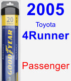 Passenger Wiper Blade for 2005 Toyota 4Runner - Assurance