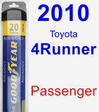 Passenger Wiper Blade for 2010 Toyota 4Runner - Assurance