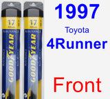 Front Wiper Blade Pack for 1997 Toyota 4Runner - Assurance