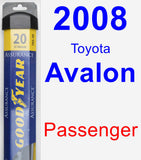 Passenger Wiper Blade for 2008 Toyota Avalon - Assurance