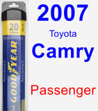 Passenger Wiper Blade for 2007 Toyota Camry - Assurance