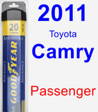Passenger Wiper Blade for 2011 Toyota Camry - Assurance