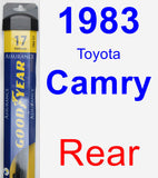 Rear Wiper Blade for 1983 Toyota Camry - Assurance