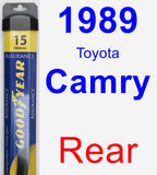 Rear Wiper Blade for 1989 Toyota Camry - Assurance