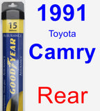 Rear Wiper Blade for 1991 Toyota Camry - Assurance