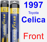 Front Wiper Blade Pack for 1997 Toyota Celica - Assurance