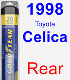 Rear Wiper Blade for 1998 Toyota Celica - Assurance