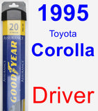 Driver Wiper Blade for 1995 Toyota Corolla - Assurance