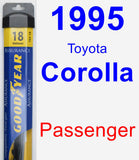 Passenger Wiper Blade for 1995 Toyota Corolla - Assurance