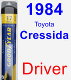 Driver Wiper Blade for 1984 Toyota Cressida - Assurance