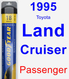 Passenger Wiper Blade for 1995 Toyota Land Cruiser - Assurance