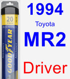 Driver Wiper Blade for 1994 Toyota MR2 - Assurance