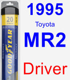 Driver Wiper Blade for 1995 Toyota MR2 - Assurance