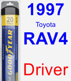 Driver Wiper Blade for 1997 Toyota RAV4 - Assurance