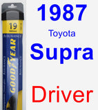 Driver Wiper Blade for 1987 Toyota Supra - Assurance