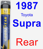 Rear Wiper Blade for 1987 Toyota Supra - Assurance