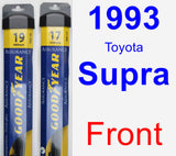 Front Wiper Blade Pack for 1993 Toyota Supra - Assurance