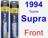 Front Wiper Blade Pack for 1994 Toyota Supra - Assurance