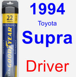 Driver Wiper Blade for 1994 Toyota Supra - Assurance