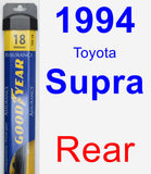 Rear Wiper Blade for 1994 Toyota Supra - Assurance