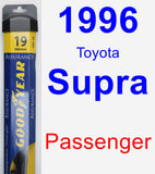 Passenger Wiper Blade for 1996 Toyota Supra - Assurance