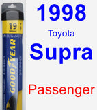 Passenger Wiper Blade for 1998 Toyota Supra - Assurance