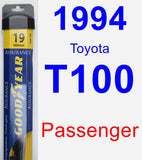 Passenger Wiper Blade for 1994 Toyota T100 - Assurance