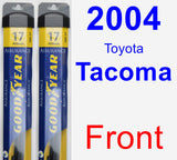 Front Wiper Blade Pack for 2004 Toyota Tacoma - Assurance