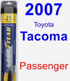 Passenger Wiper Blade for 2007 Toyota Tacoma - Assurance