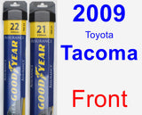 Front Wiper Blade Pack for 2009 Toyota Tacoma - Assurance