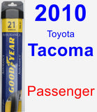 Passenger Wiper Blade for 2010 Toyota Tacoma - Assurance