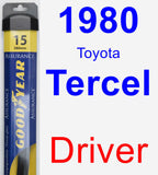 Driver Wiper Blade for 1980 Toyota Tercel - Assurance