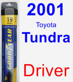 Driver Wiper Blade for 2001 Toyota Tundra - Assurance