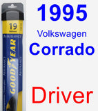 Driver Wiper Blade for 1995 Volkswagen Corrado - Assurance