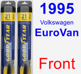 Front Wiper Blade Pack for 1995 Volkswagen EuroVan - Assurance