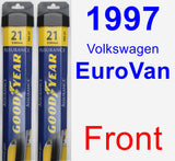 Front Wiper Blade Pack for 1997 Volkswagen EuroVan - Assurance
