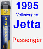 Passenger Wiper Blade for 1995 Volkswagen Jetta - Assurance