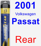 Rear Wiper Blade for 2001 Volkswagen Passat - Assurance