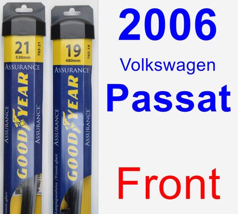 Passat on sale wiper blades