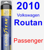 Passenger Wiper Blade for 2010 Volkswagen Routan - Assurance