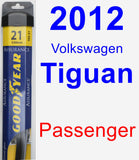 Passenger Wiper Blade for 2012 Volkswagen Tiguan - Assurance