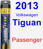 Passenger Wiper Blade for 2013 Volkswagen Tiguan - Assurance