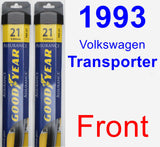 Front Wiper Blade Pack for 1993 Volkswagen Transporter - Assurance
